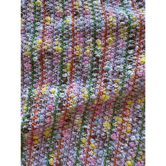 Alexis Kassandra Pink Tweed Maxi Sweater Dress Women's Small - Picture 15 of 16